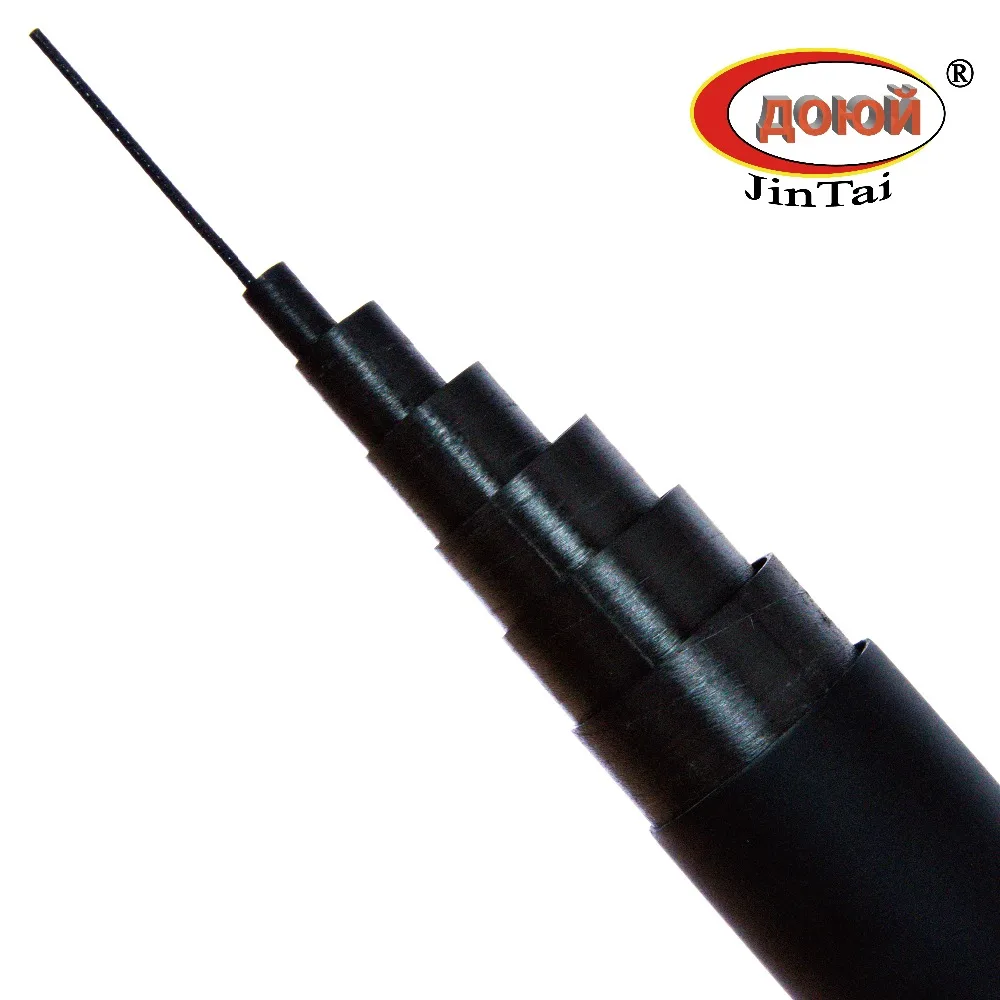 2013 5B INVINCIBILE SILVER strong POLE CARBON Удилище ДОЮЙ JinTai телескопическое без колец. Тест 5 25гр.