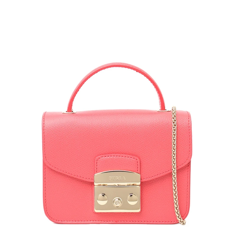 Rose red115010108 Сумка через плечо FURLA Metropolis BHD3 BHD3 - Цвет: Rose red115010108