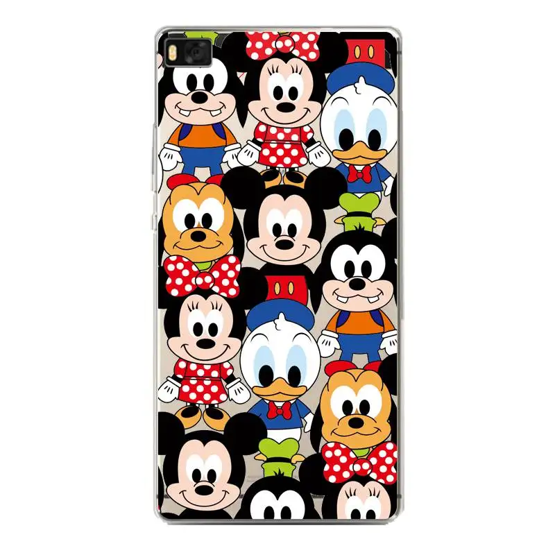 Мягкий прозрачный чехол из ТПУ для телефона huawei P10plus P8 P9lite honor 3c 4c 6a 7 8 9 5c с