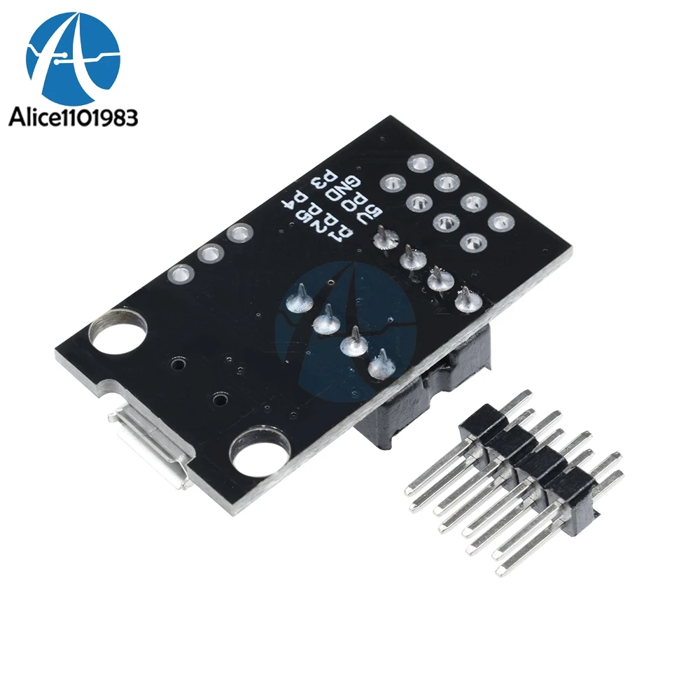 Подключаемая разработка голая плата для ATtiny13A ATtiny25 ATtiny45 ATtiny85 программирующий