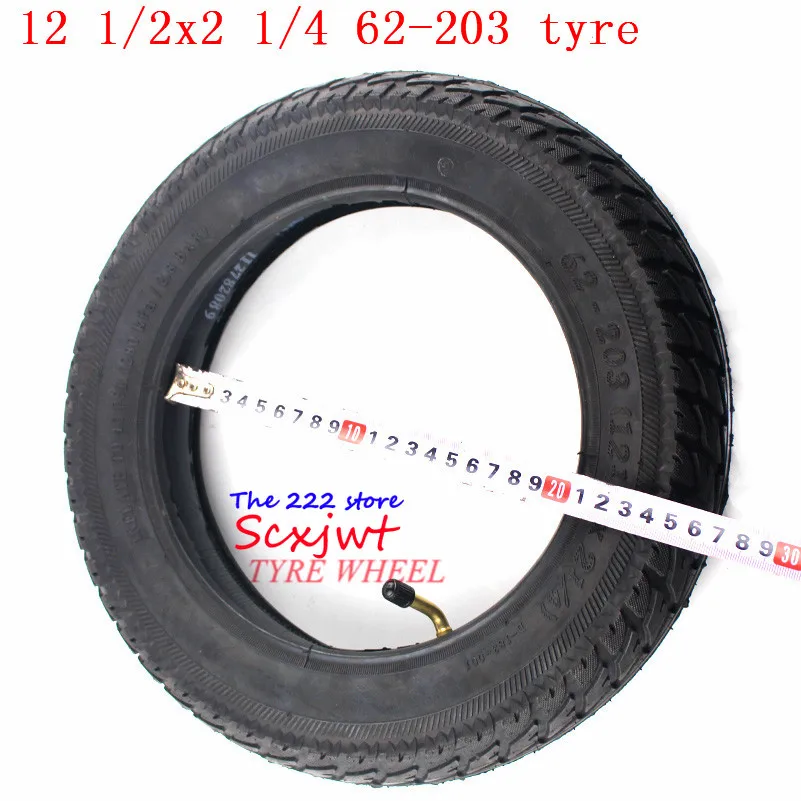 Шина 12 1/2X2 1/4 62 203 подходит для многих газовых электрических скутеров трубчатая