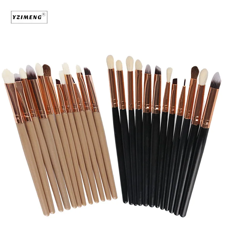 

12Pcs/Set Eyeshadow Eyeliner Lip Makeup Brushes Set Foundation Powder Brush Tools Eyeshadow Set Highlighter Make Up Brushes Kit