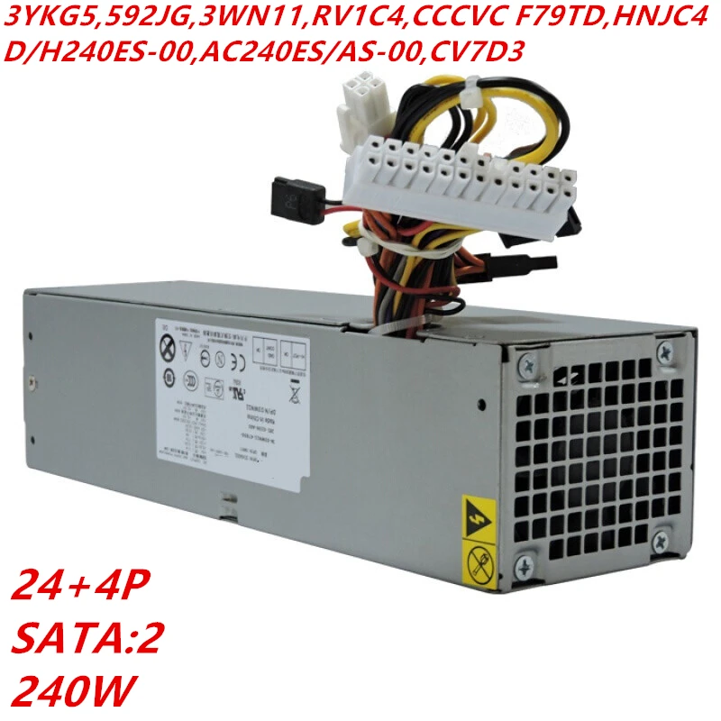 Новый оригинальный блок питания для ноутбука Dell 3010 7010 9010 390 790 990 240W Питание H240AS 00