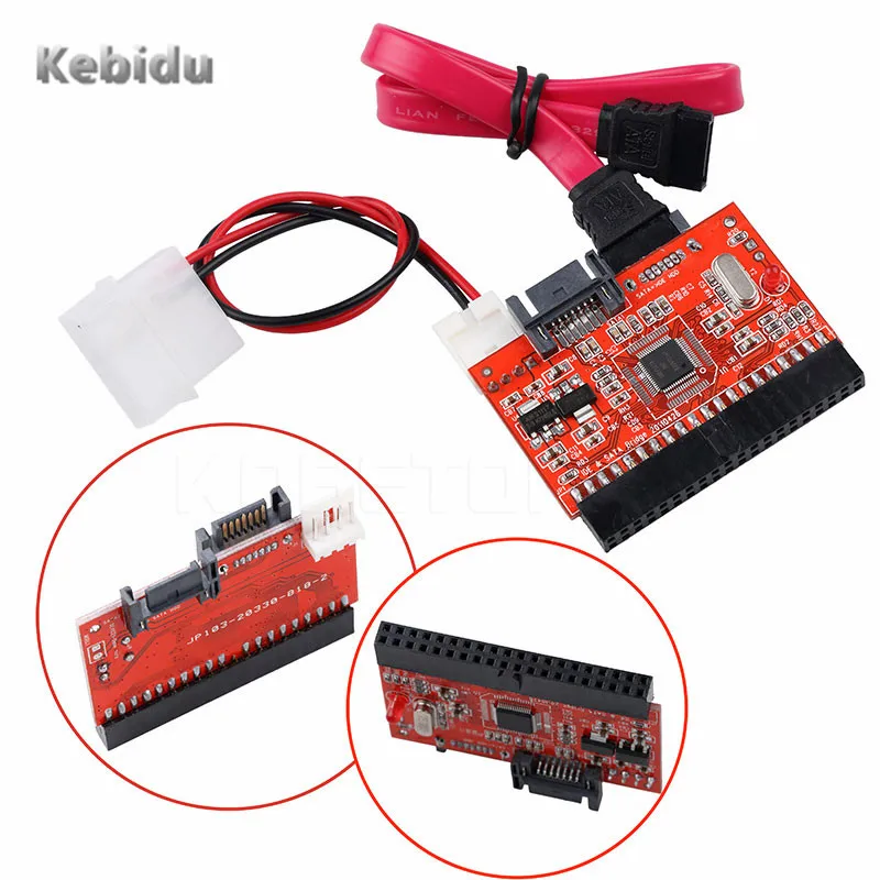 Адаптер Kebidu с SATA IDE переходник 2 в 1 40 контактами и 5 дюймовым жестким диском