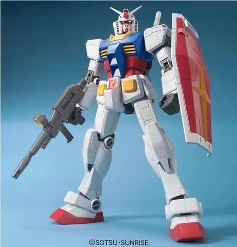 Моделька Дабан 1/48 истребитель Мега Размер RX-78-2 воина гундама наклейка с драконом модель 375 мм DD046
