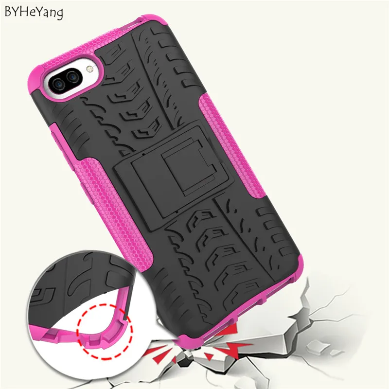 Чехол BYHeYang для Asus Zenfone 4 Max Zc554kl силиконовый чехол из ТПУ + жесткий армированный с