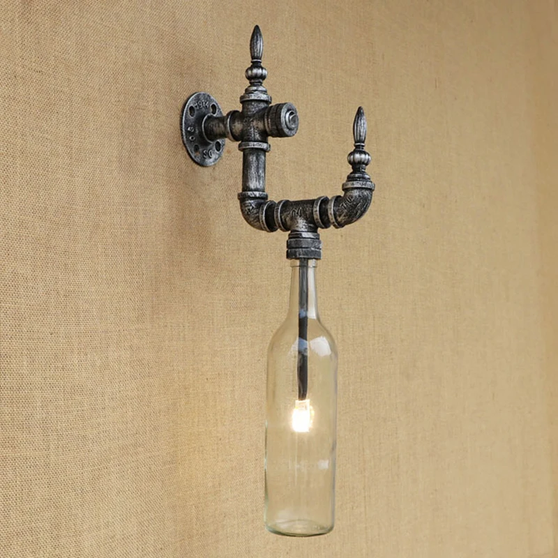 Винтажный светильник в стиле лофт G4 настенная лампа с выключателем для гостиной