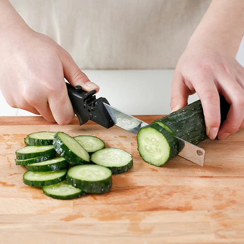2 в 1 Кухня режущая доска для резки овощей Slicer Смарт Ножи сыр Еда мясо нарезать