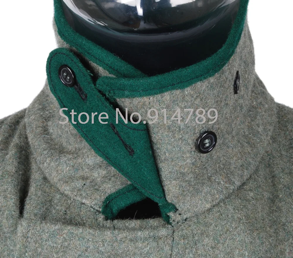 Величественное шерстяное пальто времен Второй мировой войны Германия WH M36 серого