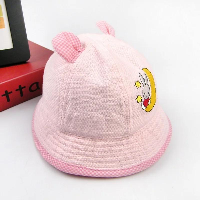 New High Quality Baby Hats For Newborn Girls Toddler Spring Autum Cartoon Basin Cap Bonnet Enfant Children Muts KF156 | Детская одежда