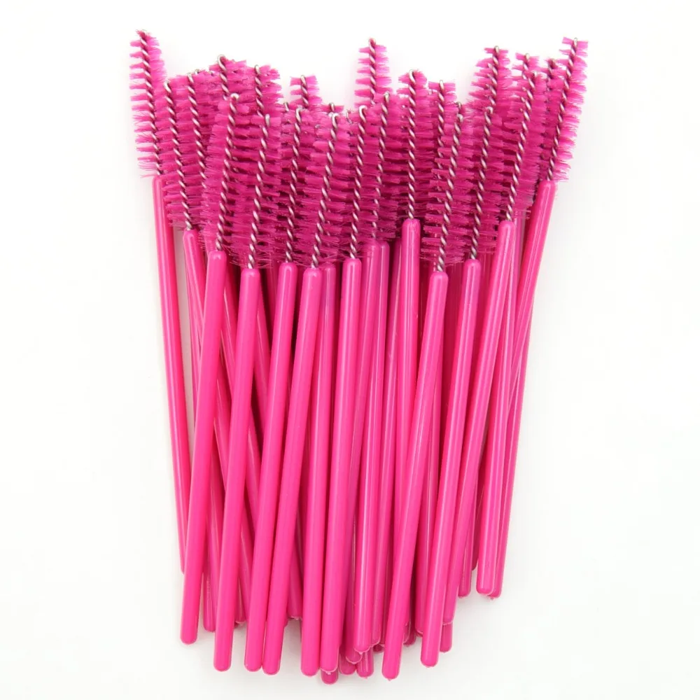50pcs Eyelashes Brushes Makeup Brushes Eyelash Extension Disposable Mascara Wands Applicator Eye Lashes Cosmetic Brush Makeup