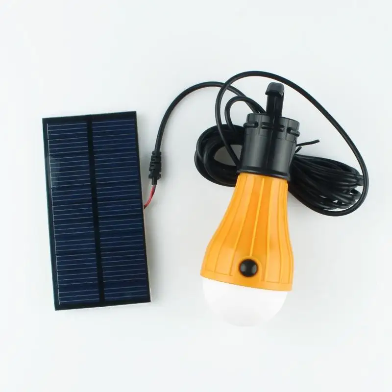Akdsteel LED солнечной энергии лампы Портативный Водонепроницаемый лампа для