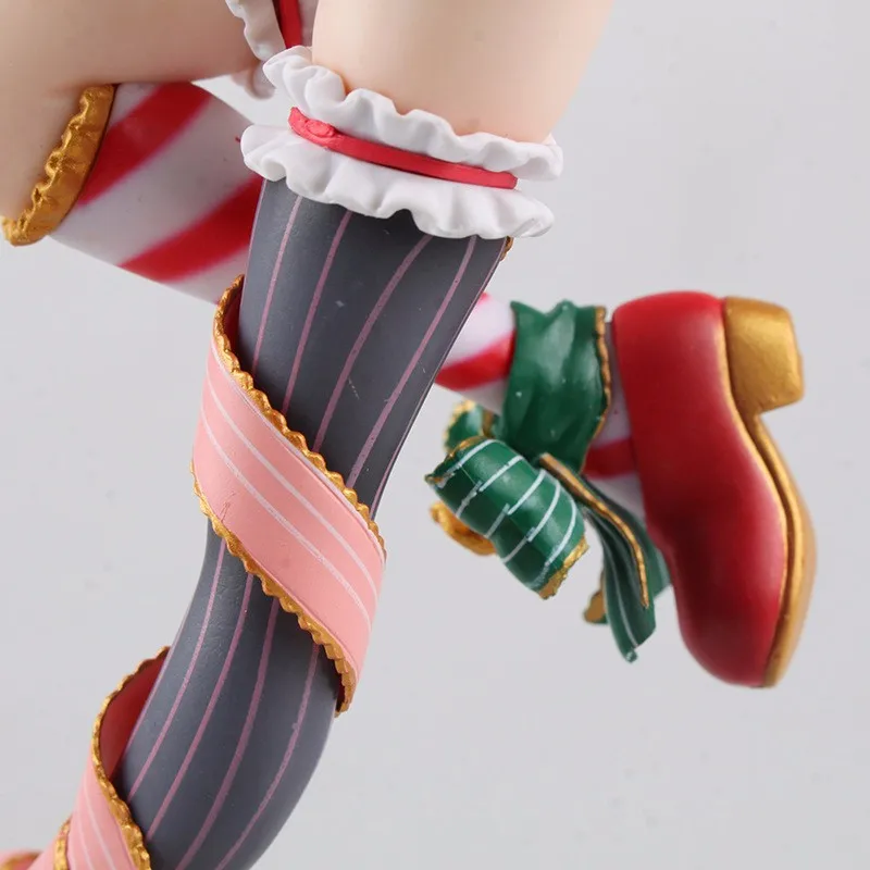 Аниме Фигурка 25 см Love Live! Школьный идол фестиваль Ядзава Нико 1/7 Масштаб ПВХ фигурка Коллекционная модель игрушки Рождественский подарок