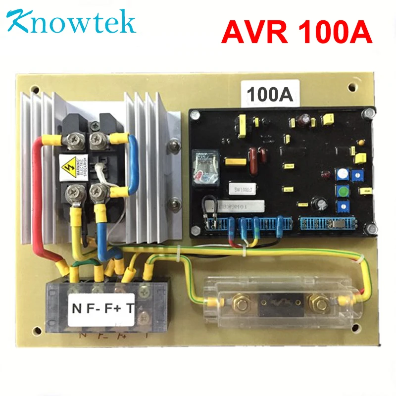 Автоматический регулятор напряжения AVR 100 А стабилизатор регулирования