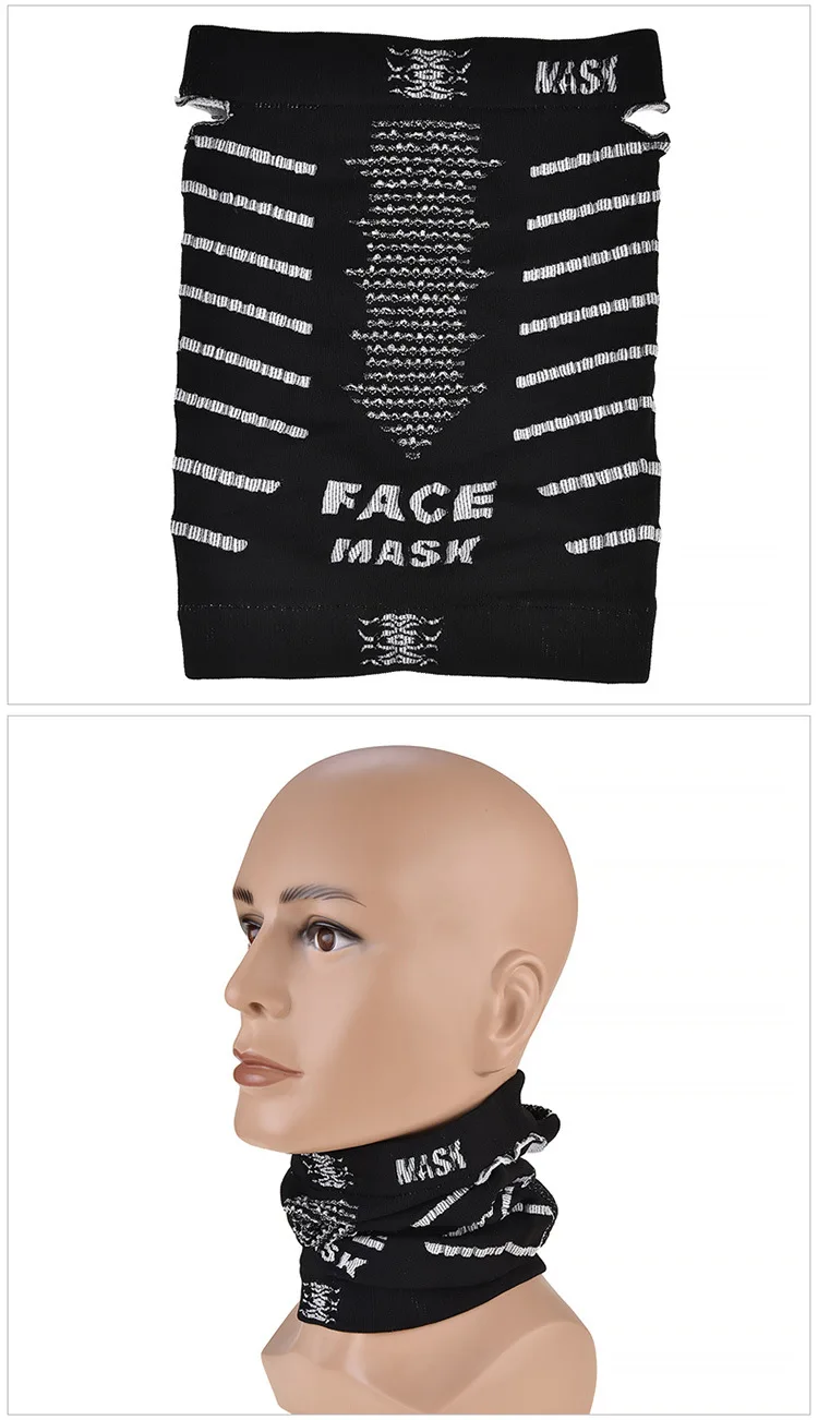 Winter Riding Wind-proof Skiing Mask Cold-proof Dust-proof Multifunctional Magic Headscarf shield tactical neck and face warmer