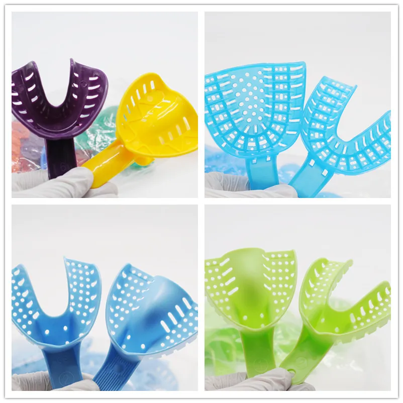 Стоматологическая клиника 4 типа пластиковых подносов для впечатления