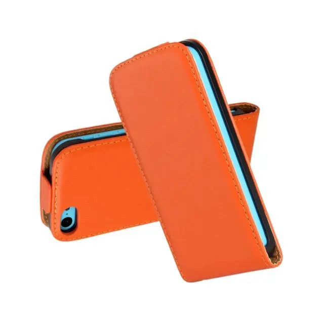 Роскошный чехол из натуральной кожи откидная крышка Аксессуары для мобильных