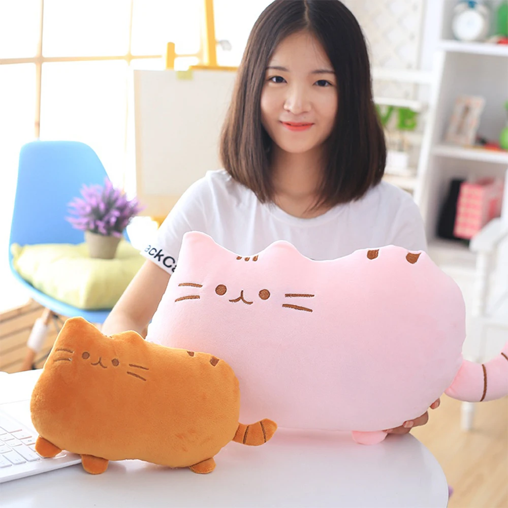Подушка для кошки Kawaii 25/40 см мягкая плюшевая подушка в виде животных милые