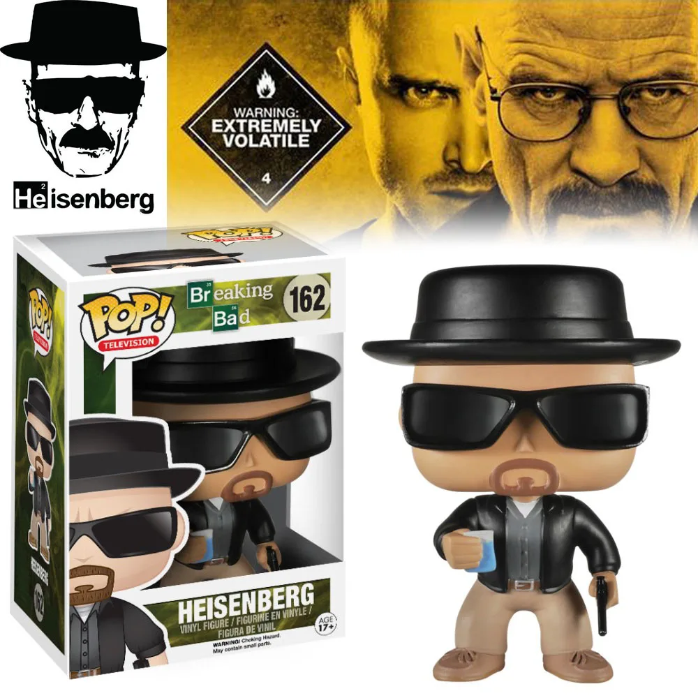 FUNKO POP Heisenberg виниловые игрушки AMC Breaking Bad Figure HEISENBERG модель коллекционирования