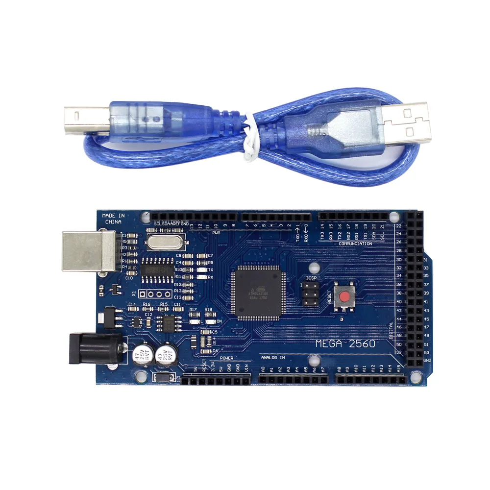 CNC 3D принтеры комплект Мега 2560 R3 + MK2B пандусы 1 4 контроллер 12864 ЖК дисплей 6x