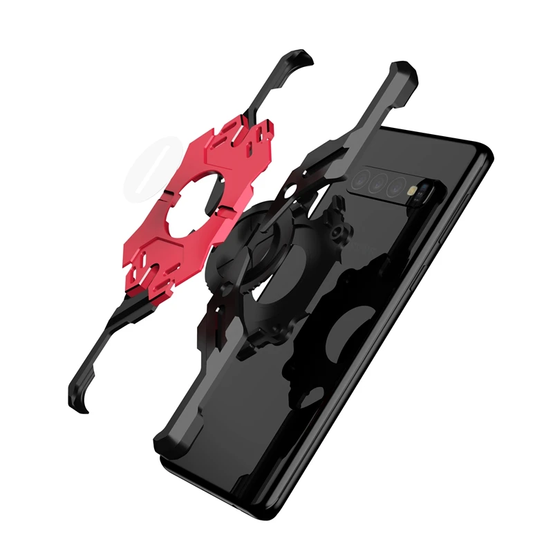 Чехол для Samsung Galaxy S10 Plus противоударный металлический с алюминиевой рамкой |