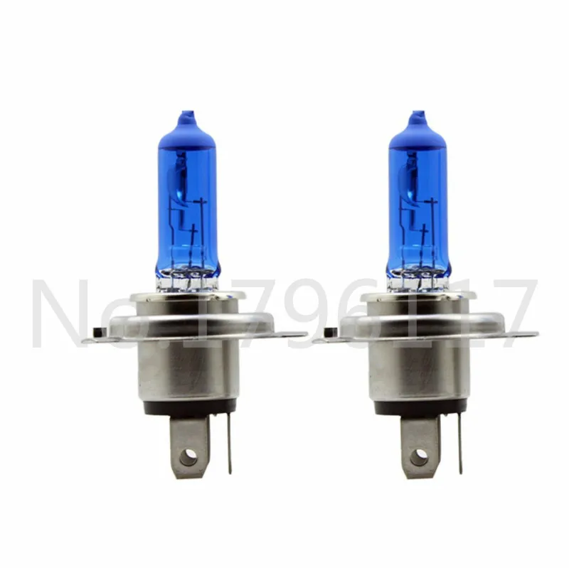 2 шт. H4 9003 HB2 P43T DC 12V 60 / 55W 5000K ксенона супер белый автомобильных фар Противотуманные