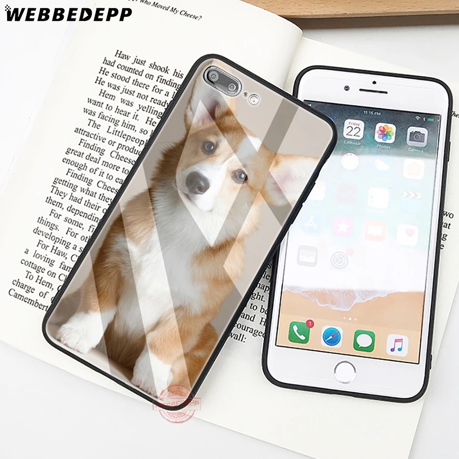 WEBBEDEPP чехол для телефона из закаленного стекла Apple iPhone XS Max XR X 8 7 6S Plus 5S SE | Мобильные
