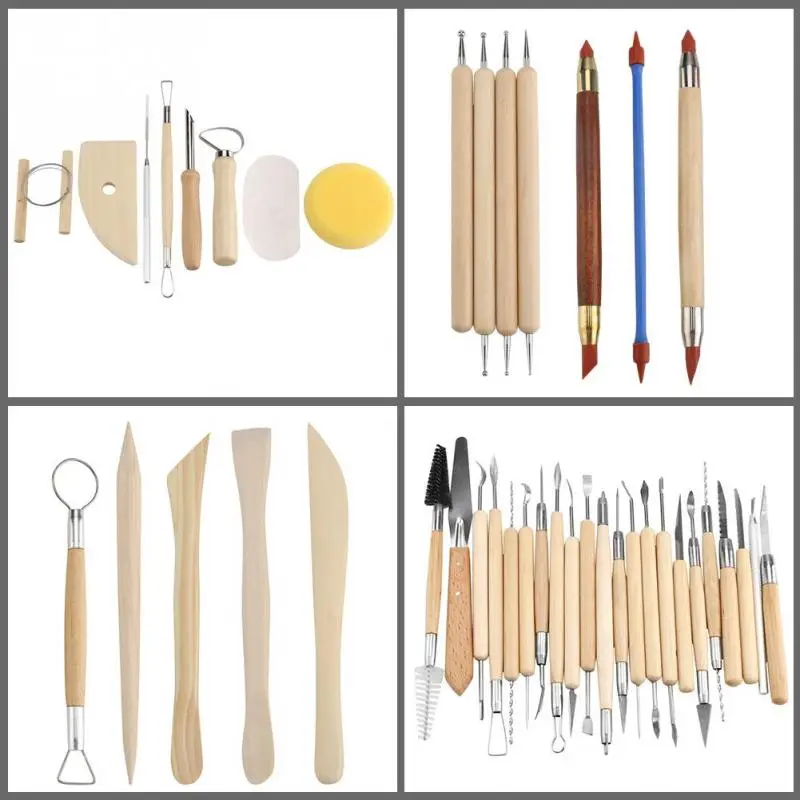 42 шт. набор инструментов для керамической глины|Инструменты изготовления