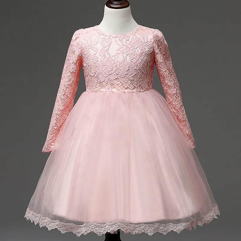 Girl Dresses Lace Party Birthday Wedding Princess Toddler Baby Girls Christmas Clothes Children Kids C13 | Детская одежда и обувь