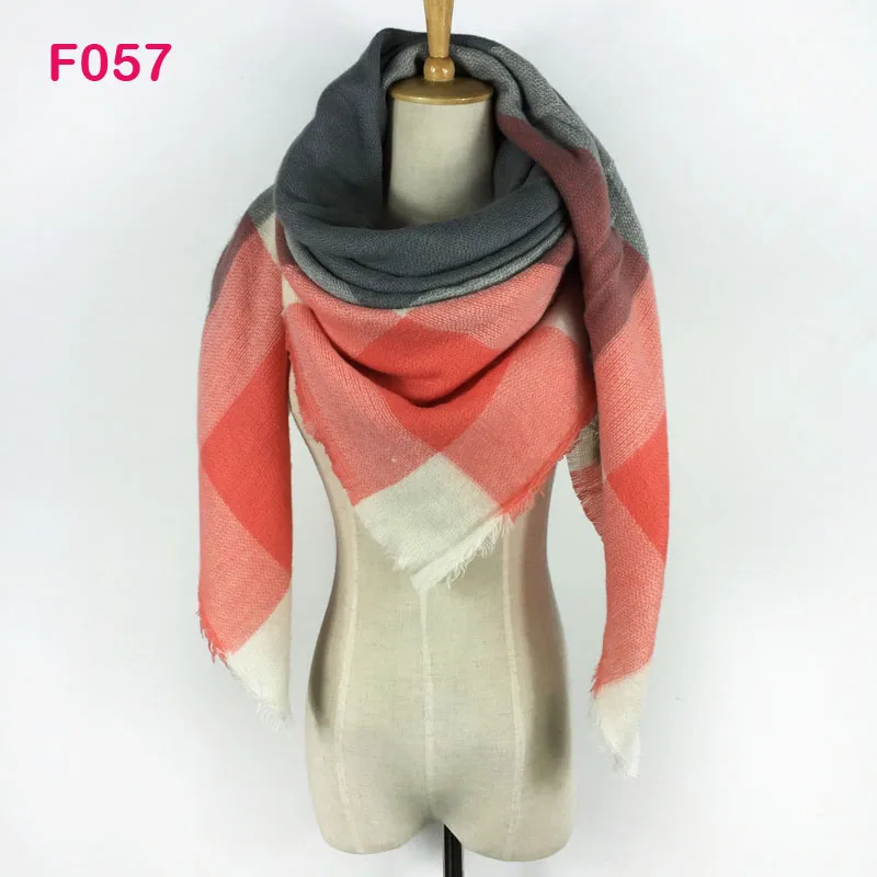 2017 шарфы большой Элитный бренд Новый плед Для женщин шарф теплый зимний Одеяло