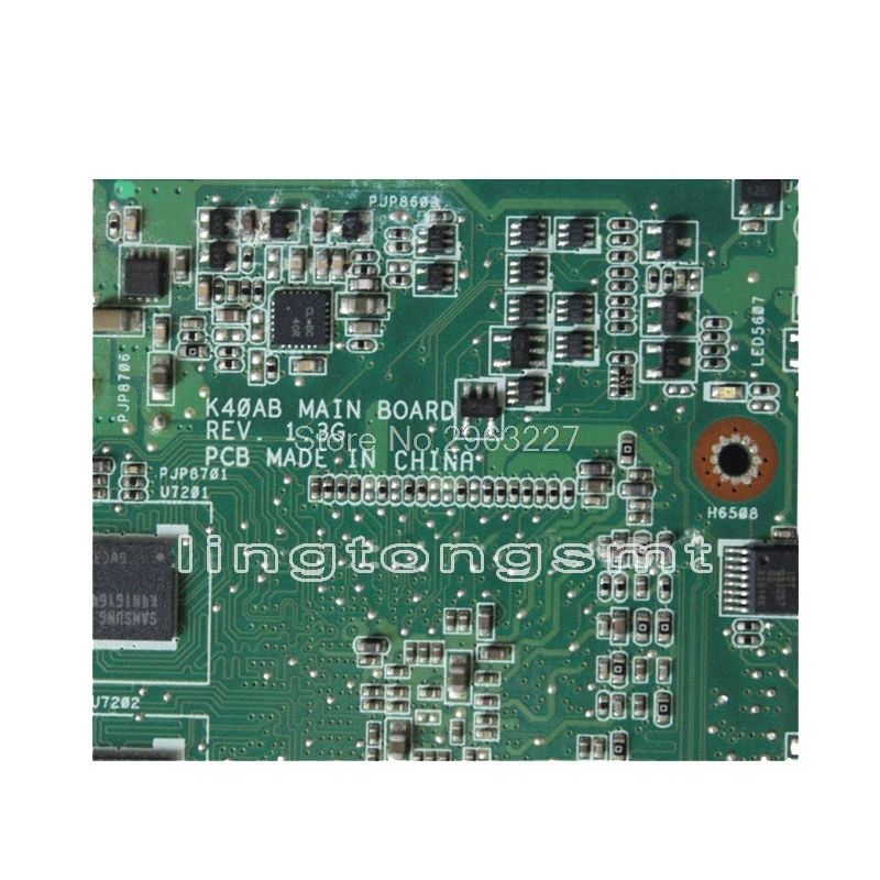 K40AB для ASUS материнская плата K40AF K50AD K50AB K50AF X8AAF X5DAF HD 4570 512MB VRAM DDR2 протестирована
