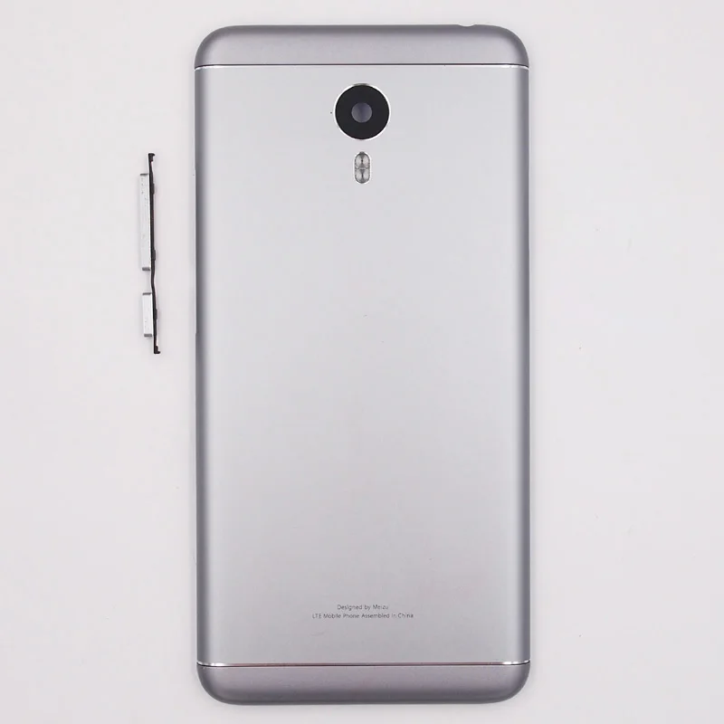 BaanSam чехол на заднюю крышку батарейного отсека для MEIZU M3 Note 5,5 дюйма M681 с объективом камеры+ антенной+ кнопками громкости питания - Цвет: Gray M681