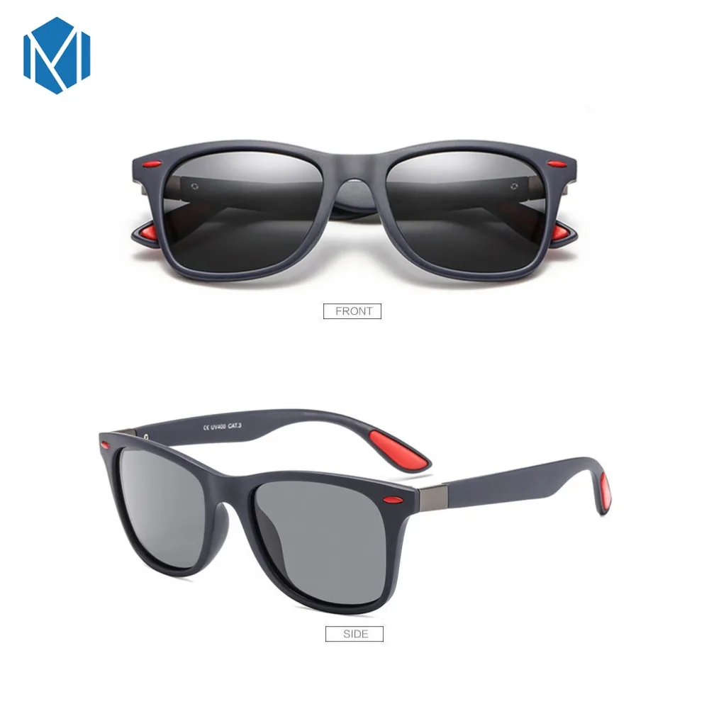 Мужские солнцезащитные очки в стиле ретро MISM Fashion поляризационные для вождения De