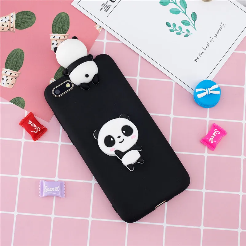 Huawei Y5 Lite, Не доставая его из чехла чехол для Huawei Y 5 Y5 Lite чехол мультфильм 3D куклы игрушки чехлы для мобильного телефона из мягкого силикона, чехол для мужчин и женщин
