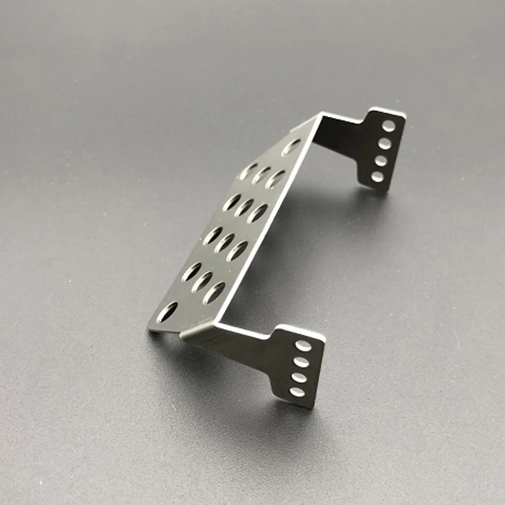 Металлический задний корпус протектор пластина из углеродного волокна для 1/10 TRX 4