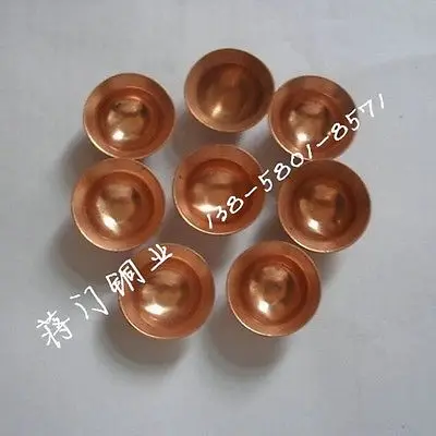 LOT10 5/8 &quotмедная расклешенная Торцевая крышка Концевая труба фитинг сантехника