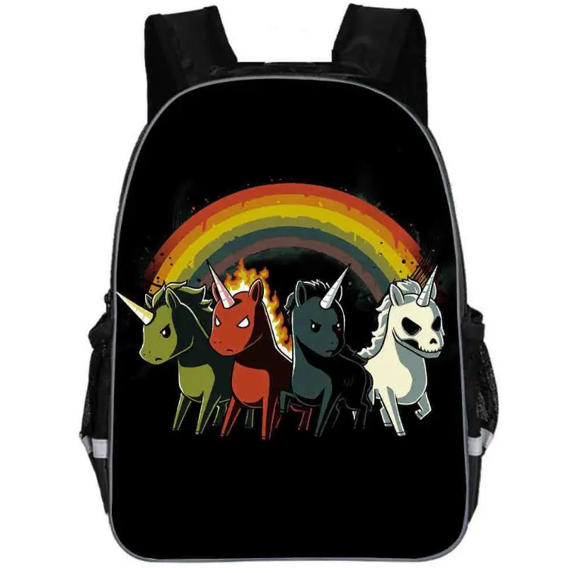 Рюкзак с единорогом Dab Little Pony рюкзак для мальчиков и девочек подростков радужной