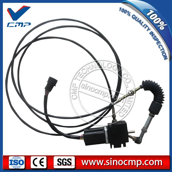 

E307 307 excavator stepper motor 102-8007 with single cable