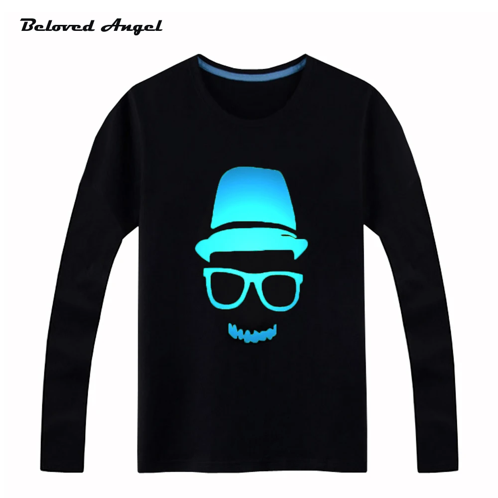 Детская Блестящая футболка с длинным рукавом неоновым принтом|girls t shirt|girl shirt