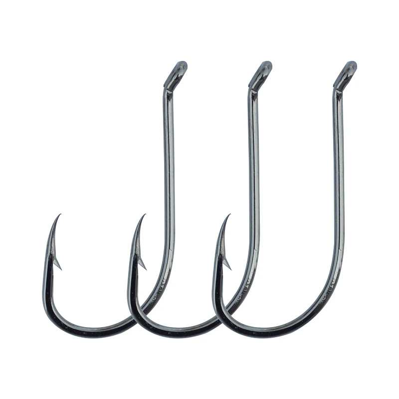 Octopus Beak Fishing Hooks 100pcs/lot High Carbon Steel Offset Point Hook Size 1/0-5/0 8299 | Спорт и развлечения
