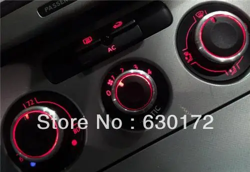 Сменная Кнопка климатического управления (черная) для VW Volswagen Golf MK5|knob door|knobs