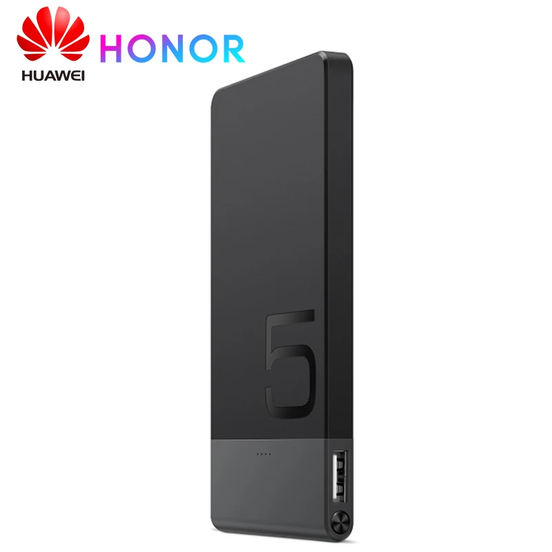 huawei официальный Мощность банка 5000 мА/ч, CP06 двухсторонняя Быстрая зарядка 5V 2A мобильный Мощность Bank зарядное устройство для iPhone samsung Xiaomi на открытом воздухе