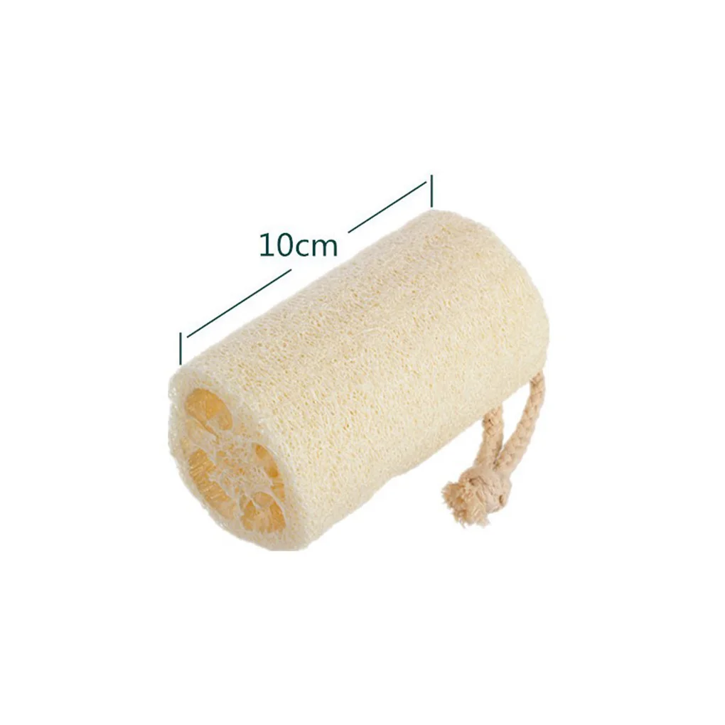 Натуральная Мочалка для ванны душевая губка Loofa спа сообщение скруббера тела Luffa