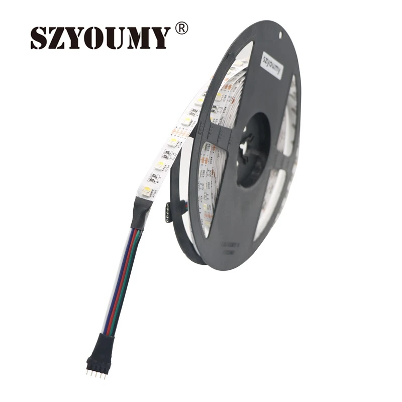 SZYOUMY IP65 или IP20 4 цвета в 1 светодиодный чип светодиодная лента RGBW /RGBWW SMD 5050 300Led S 24 12 В