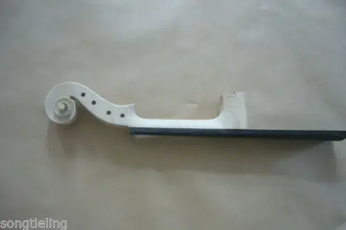 

1pcs violin scroll 4/4 with fingerboard, made of the maple,instrument part