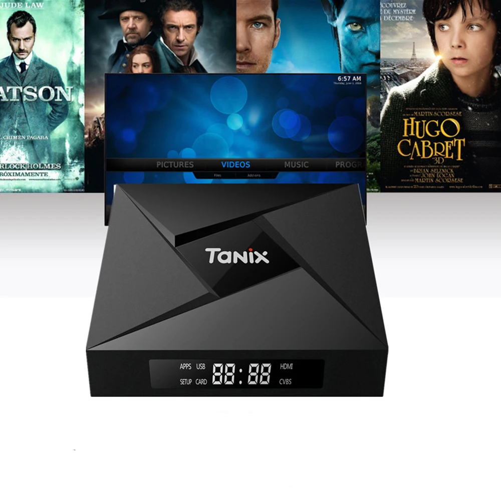Tanix TX9 Pro Android 7 1 Smart ТВ Box Amlogic S912 Восьмиядерный Декодер каналов кабельного
