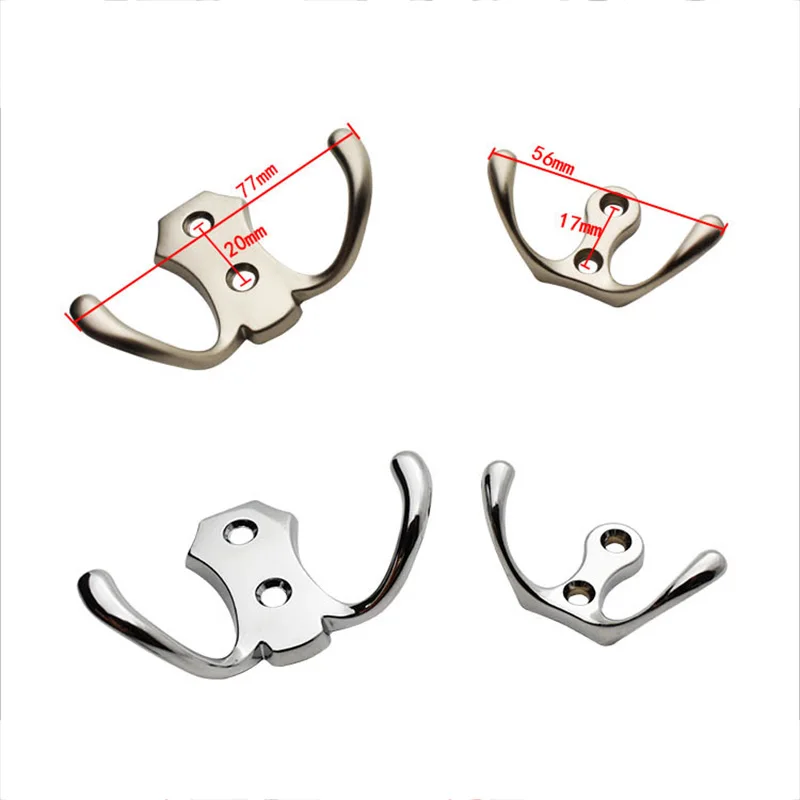 BalleenShiny Zinc Alloy Storage Hook Wall Screw Hooks Bathroom Kitchen Room Cloth Towel Rack Coat Hat Holder Hanger Organizer | Дом и сад