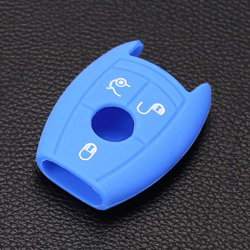 Силиконовый чехол с 3 кнопками для Mercedes benz W203 CLK w211 e200 AMG C180 C E S Class|key fob covers|fob coversilicone