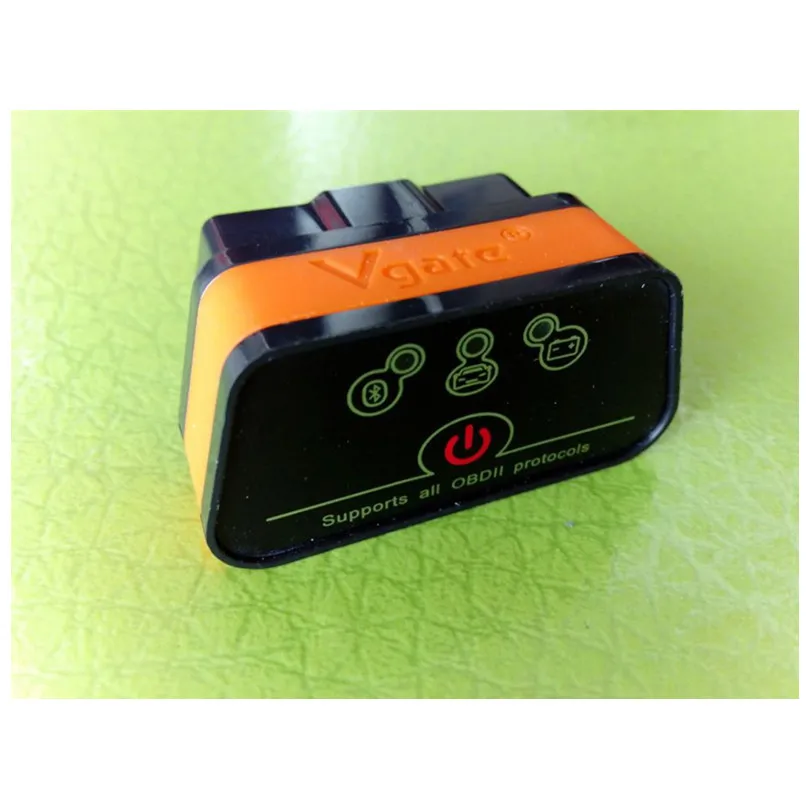 5 шт./лот Vgate ICar2 ELM327 OBD OBD2 V2.1 WIFI Bluetooth сканер диагностический инструмент для