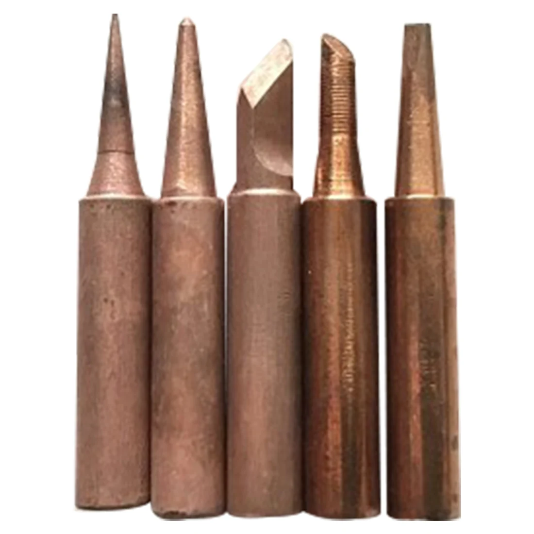 

900M-T Soldering Iron Tip 5 pcs Pure Copper Lead-free For Hakko Soldering Rework Station Soldering Tips